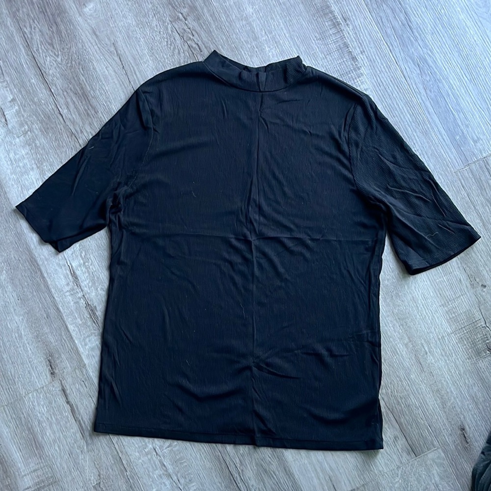 Mock neck shirt